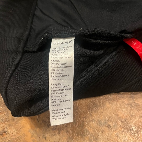 SPANX black Jean-ish ankle leggings 
Size medium - Picture 6 of 9